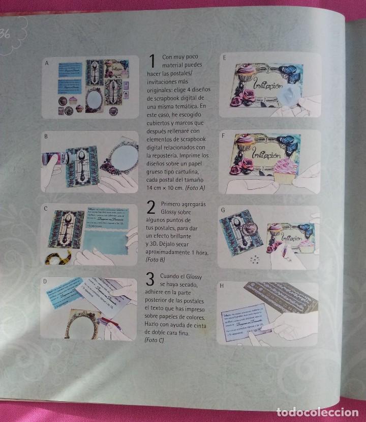 Libros de segunda mano: SCRAPBOOK FACIL - PROYECTOS PASO A PASO - CIRCULO DE LECTORES 2011 - Foto 5