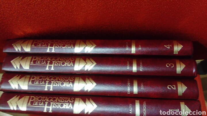 Libros de segunda mano: Protagonistas de la historia. 4 tomos - Foto 1