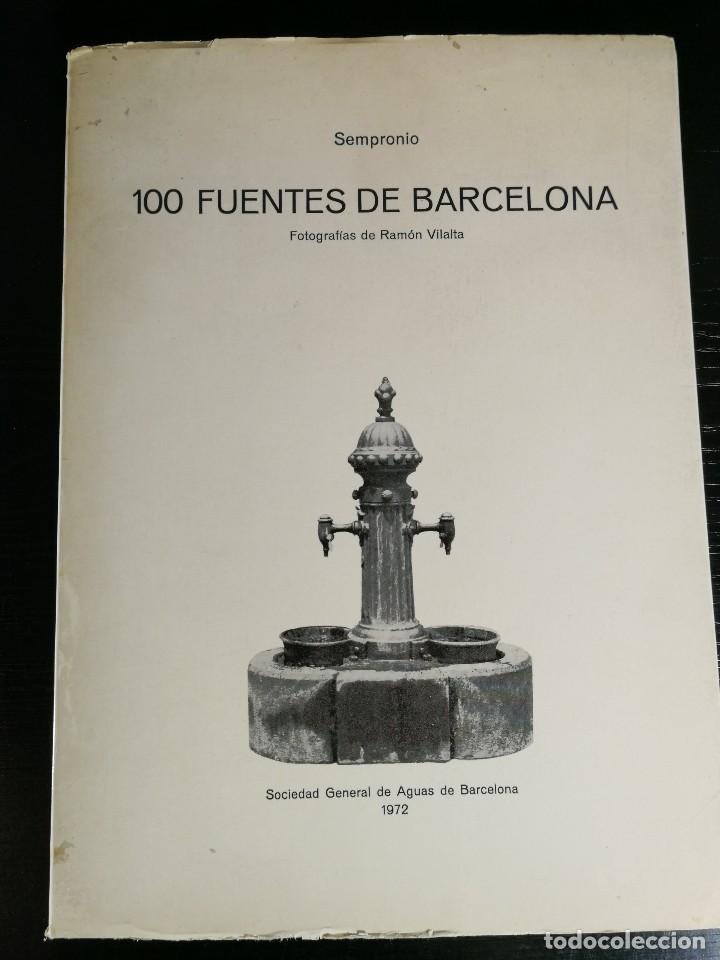Libros de segunda mano: 100 FUENTES DE BARCELONA - RAMON VILALTA - Foto 1