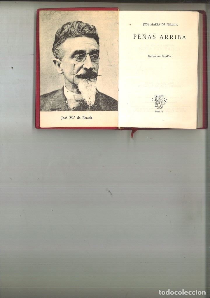 Libros de segunda mano: Pe&ntilde;as arriba. Jos&eacute; Mar&iacute;a de Pereda, 1963 - Foto 1