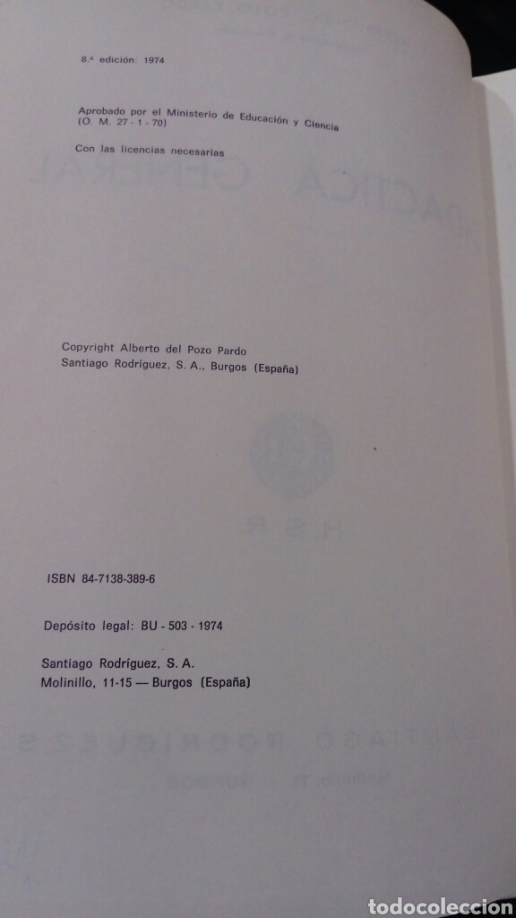 Libros de segunda mano: Did&aacute;ctica general. Alberto del pozo pardo - Foto 3