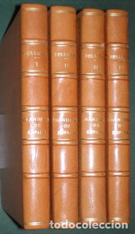 Libros de segunda mano: CATALOGO DE LA COLECCI&Oacute;N &lsquo;PELLICER&rsquo; ANTES DENOMINADA &lsquo;GRANDEZAS DE ESPA&Ntilde;A&rsquo;. 4 vols.