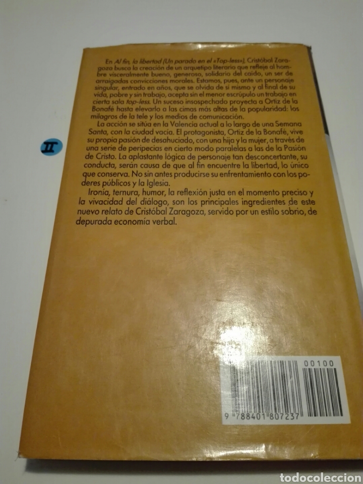Libros de segunda mano: AL FIN, LA LIBERTAD. CRIST&Oacute;BAL ZARAGOZA. - Foto 2