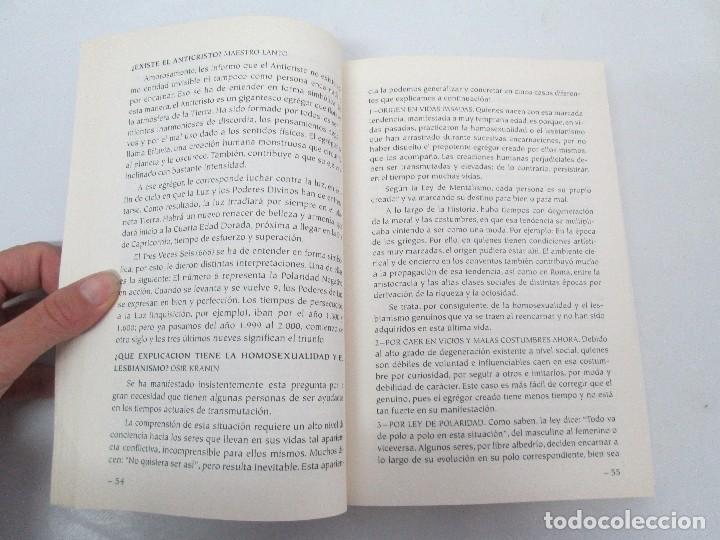 Libros de segunda mano: INTERROGANTES. ARACELI EGEA. METAFISICA RENOVADA RAY SOL. EDITORIAL EX LIBRIS 2004. - Foto 9