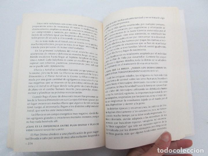 Libros de segunda mano: INTERROGANTES. ARACELI EGEA. METAFISICA RENOVADA RAY SOL. EDITORIAL EX LIBRIS 2004. - Foto 12