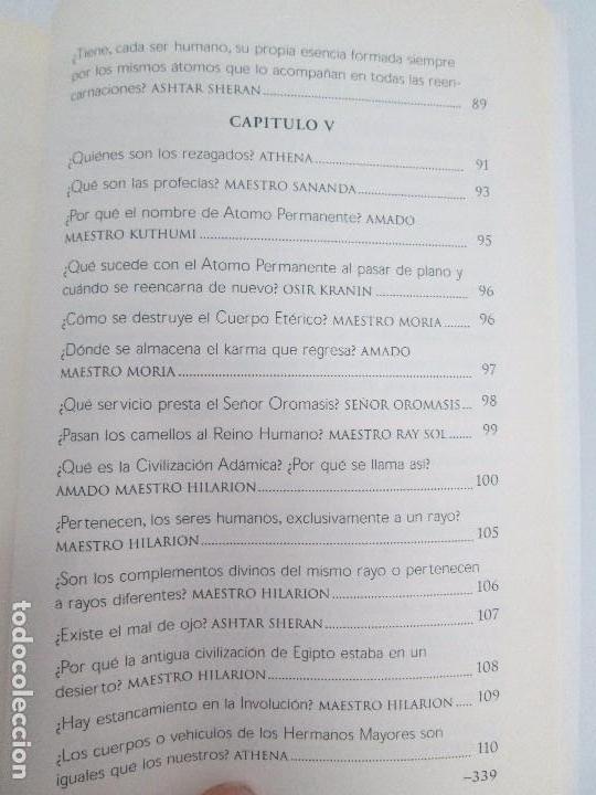 Libros de segunda mano: INTERROGANTES. ARACELI EGEA. METAFISICA RENOVADA RAY SOL. EDITORIAL EX LIBRIS 2004. - Foto 17
