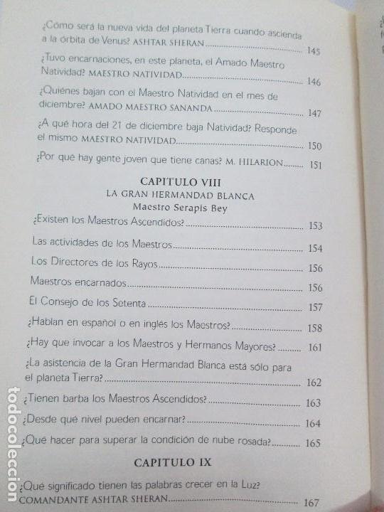Libros de segunda mano: INTERROGANTES. ARACELI EGEA. METAFISICA RENOVADA RAY SOL. EDITORIAL EX LIBRIS 2004. - Foto 20