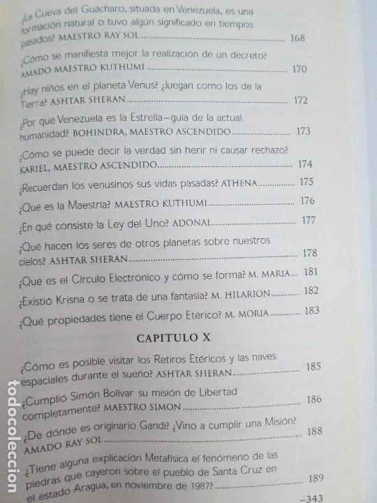 Libros de segunda mano: INTERROGANTES. ARACELI EGEA. METAFISICA RENOVADA RAY SOL. EDITORIAL EX LIBRIS 2004. - Foto 21