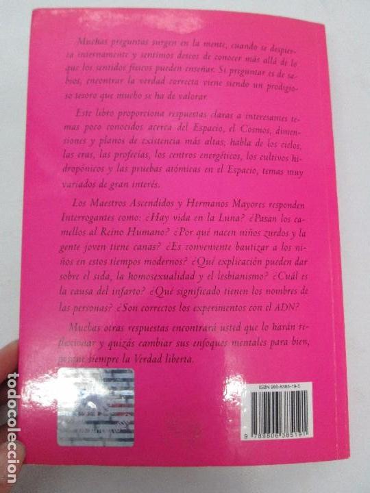Libros de segunda mano: INTERROGANTES. ARACELI EGEA. METAFISICA RENOVADA RAY SOL. EDITORIAL EX LIBRIS 2004. - Foto 28