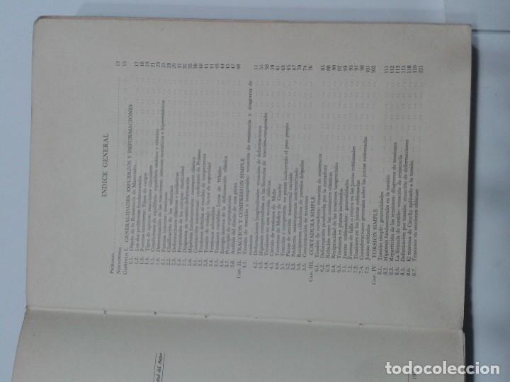 Libros de segunda mano: RESISTENCIA DE MATERIALES 1970 TOM&Aacute;S P&Eacute;REZ WHITE - Foto 3