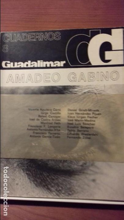Libros de segunda mano: CUADERNOS GUADALIMAR. N&ordm; 8 AMADEO GABINO - Foto 1