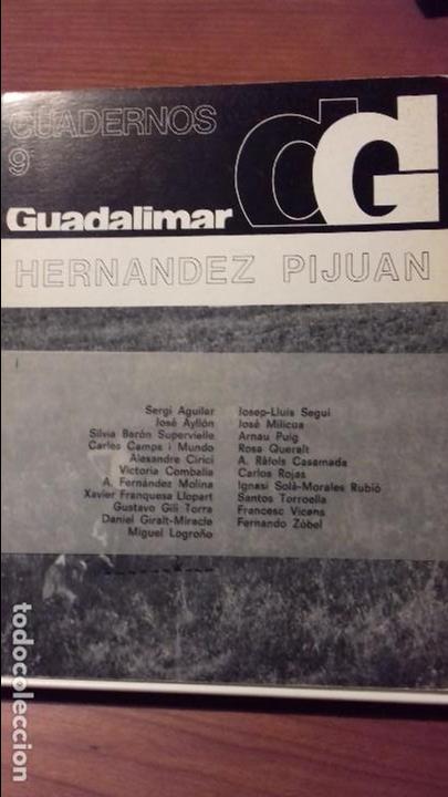 Libros de segunda mano: CUADERNOS GUADALIMAR. N&ordm; 9. HERN&Aacute;NDEZ PIJUAN - Foto 1