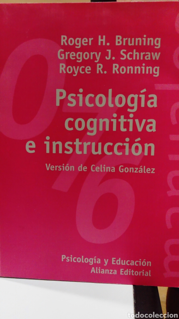 Libros de segunda mano: Psicologia cognitiva e instrucci&oacute;n. Version de celina gonzalez. - Foto 1