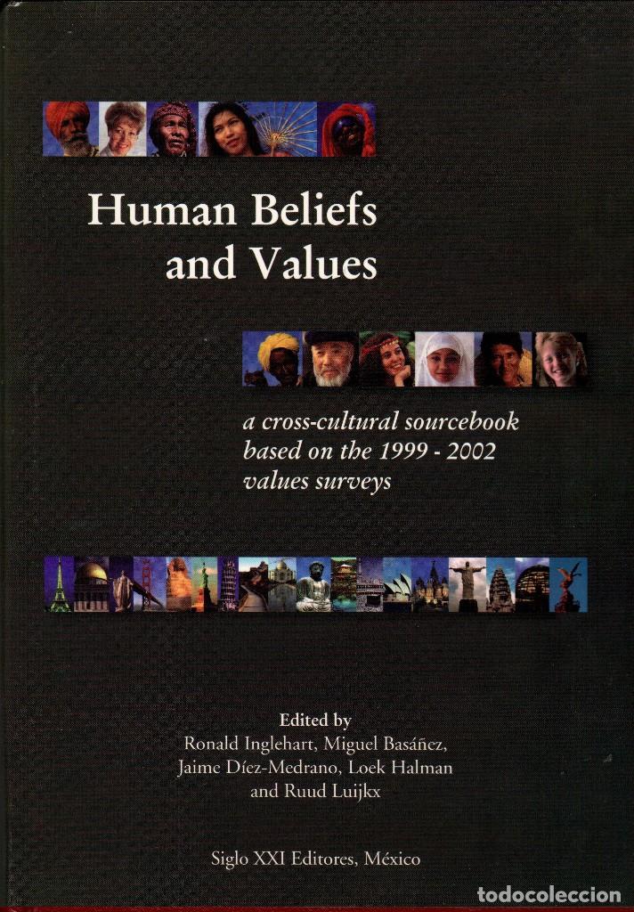 Libros de segunda mano: HUMAN BELIEFS AND VALUES. A CROSS-CULTURAL SOURCEBOOK - Foto 1