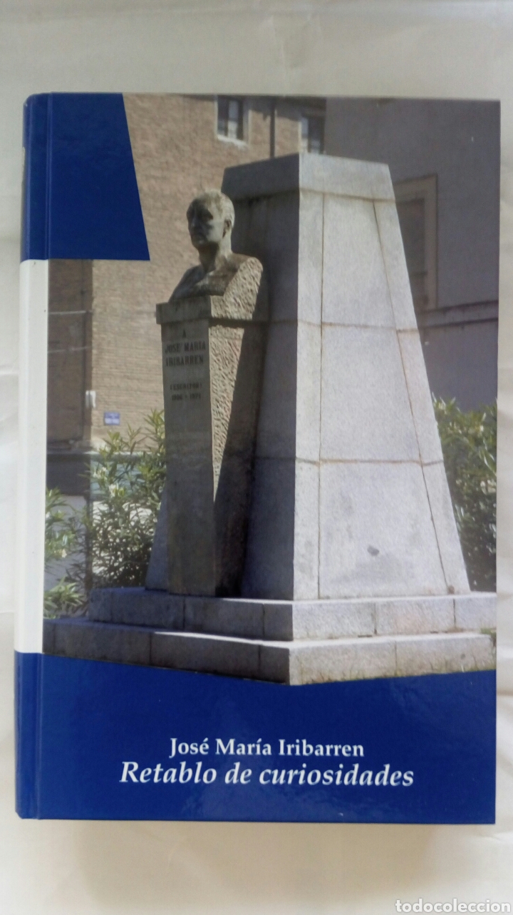 Libros de segunda mano: Retablo de curiosidades. Jos&eacute; Mar&iacute;a Iribarren. - Foto 1