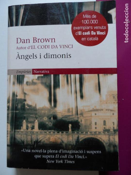 Libros de segunda mano: ANGELS I DIMONIS  DAN BROWN - EDITORIAL AMPURIES - Foto 1