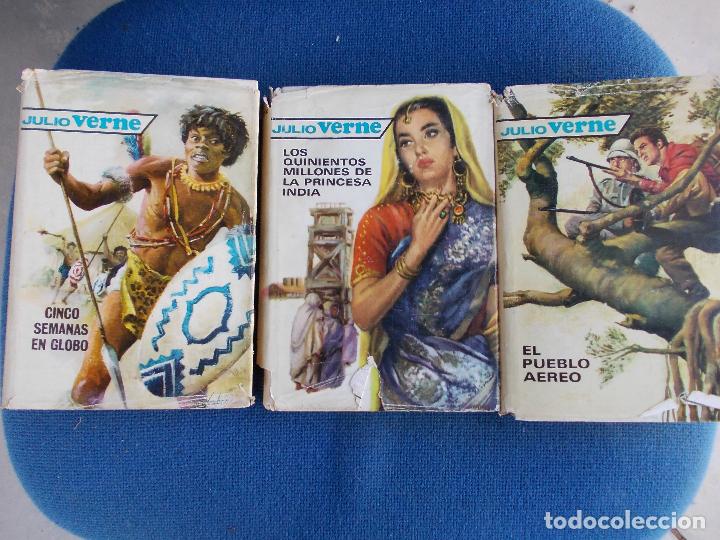 Libros de segunda mano: Tres libros de Julio Verne - Foto 1