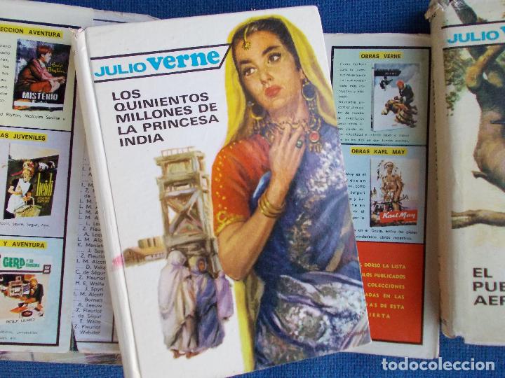 Libros de segunda mano: Tres libros de Julio Verne - Foto 2