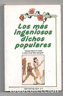Libros de segunda mano: Los m&aacute;s ingeniosos dichos populares. - Foto 1