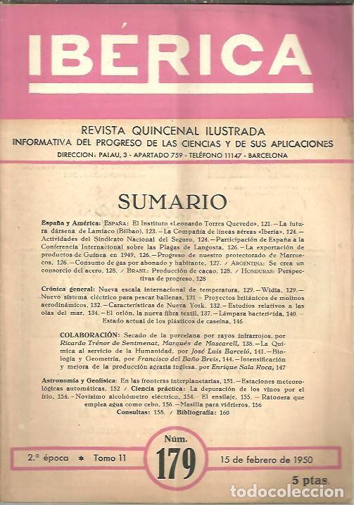 Libros de segunda mano: IBERICA. N. 179. - REVISTA. - Foto 1