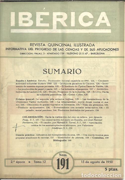 Libros de segunda mano: IBERICA. N. 191. - REVISTA. - Foto 1