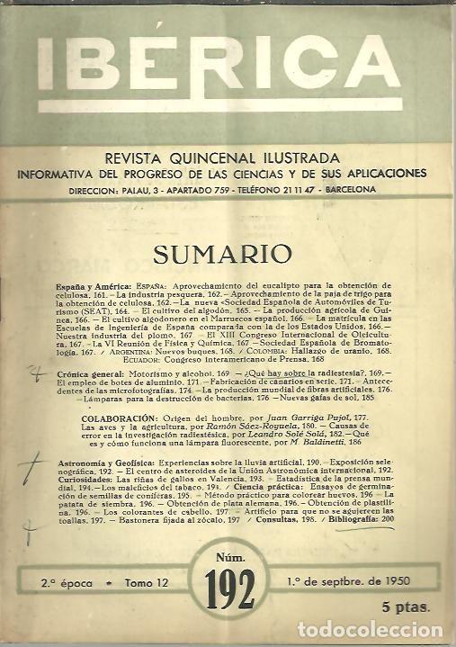 Libros de segunda mano: IBERICA. N. 192. - REVISTA. - Foto 1