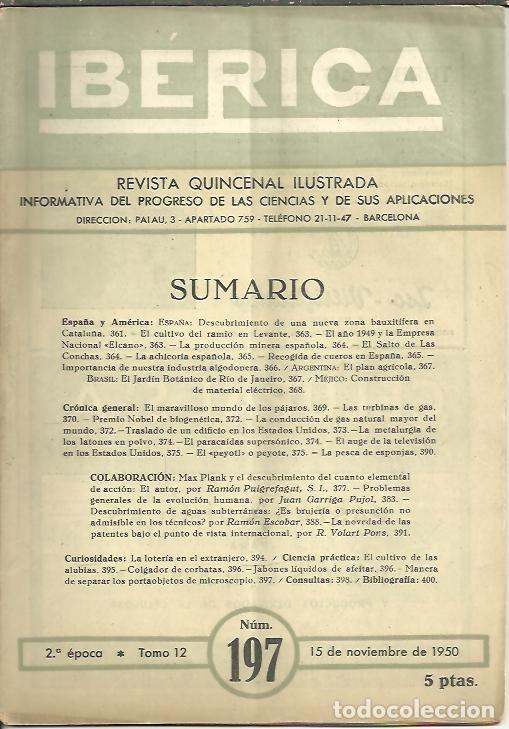 Libros de segunda mano: IBERICA. N. 197. - REVISTA. - Foto 1