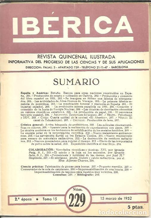 Libros de segunda mano: IBERICA. N. 229. - REVISTA. - Foto 1