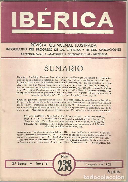 Libros de segunda mano: IBERICA. N. 238. - REVISTA. - Foto 1