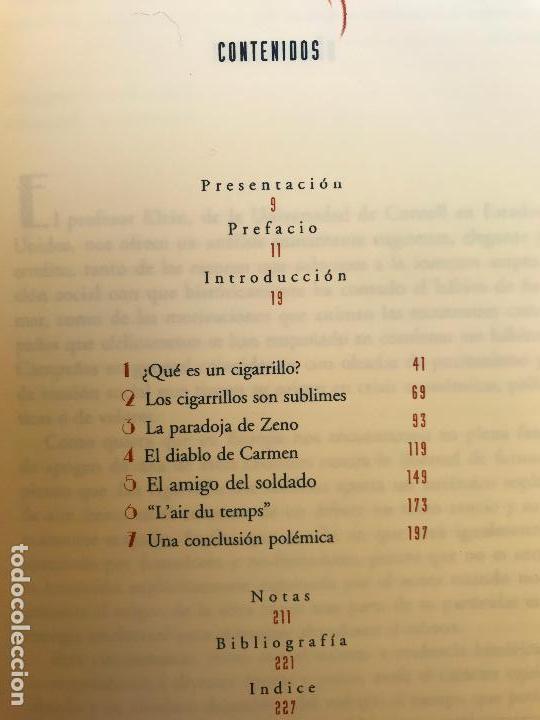 Libros de segunda mano: Los cigarrillos son sublimes. Richard Klein 1994 - Foto 4