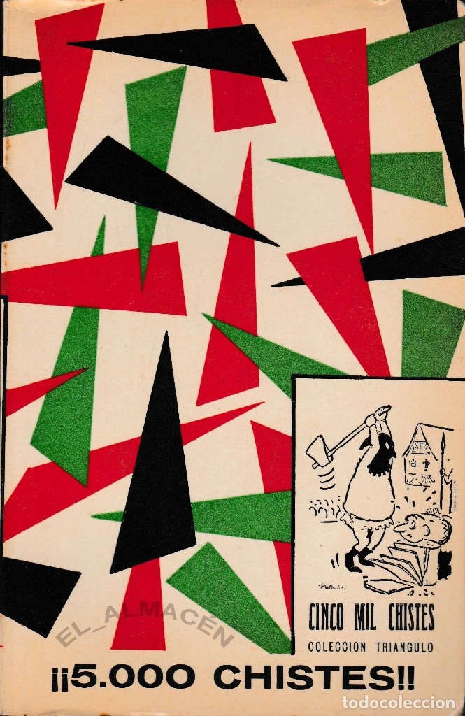 Libros de segunda mano: CINCO MIL CHISTES (1962, COLECCI&Oacute;N TRI&Aacute;NGULO) - SIN USAR JAM&Aacute;S - Foto 1