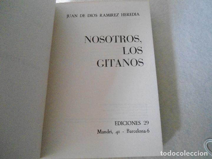 Libros de segunda mano: LIBRO DE JUAN DE DIOS RAMIREZ HEREDIA - NOSOTROS LOS GITANOS 1972 - Foto 2