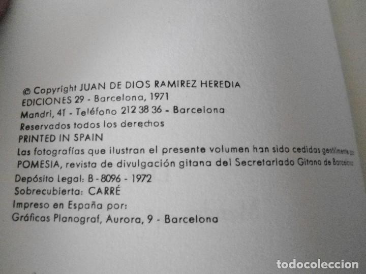 Libros de segunda mano: LIBRO DE JUAN DE DIOS RAMIREZ HEREDIA - NOSOTROS LOS GITANOS 1972 - Foto 7