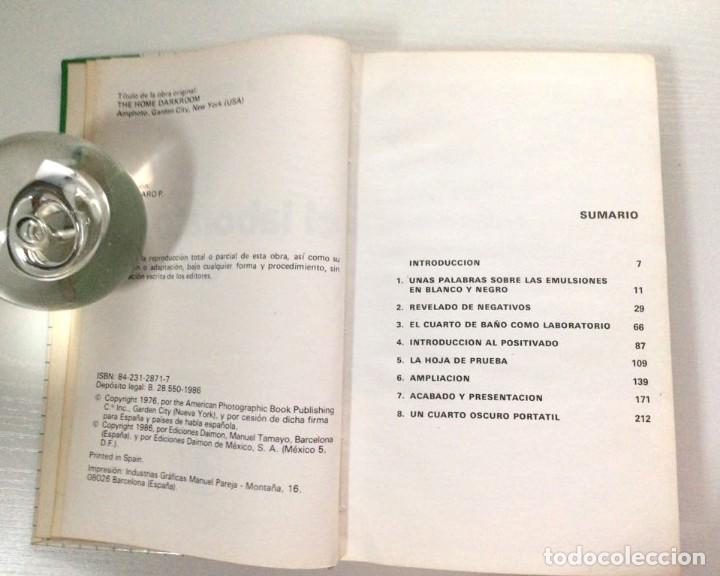 Libros de segunda mano: EL LABORATORIO EN CASA. M. FINEMAN. &middot;Los Daimon&middot; - Foto 3