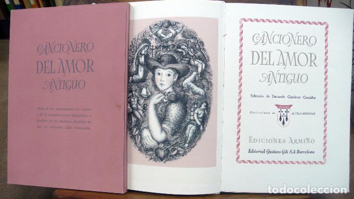 Libros de segunda mano: CANCIONERO DEL AMOR ANTIGUO. - Barcelona, 1942. - Foto 1