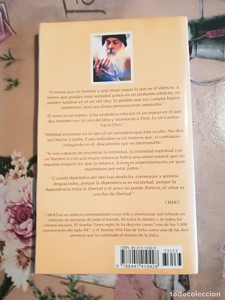 Libros de segunda mano: Hombre y mujer. La danza de las energ&iacute;as - Osho - Foto 2