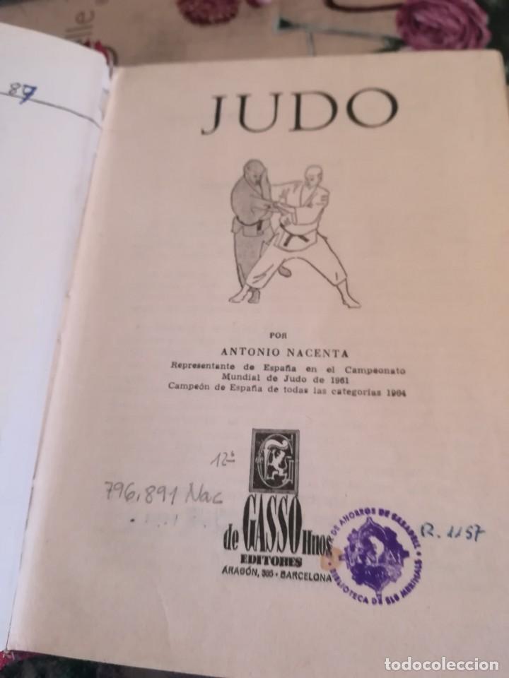 Libros de segunda mano: Judo - Antonio Nacenta - 1&ordf; edici&oacute;n 1965 - Foto 4