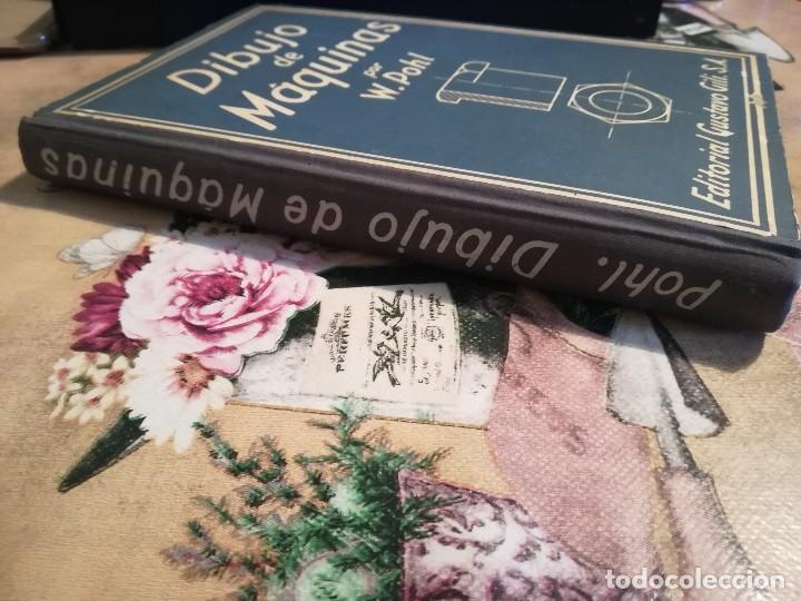 Libros de segunda mano: Dibujo de M&aacute;quinas - W. Pohl - Foto 6