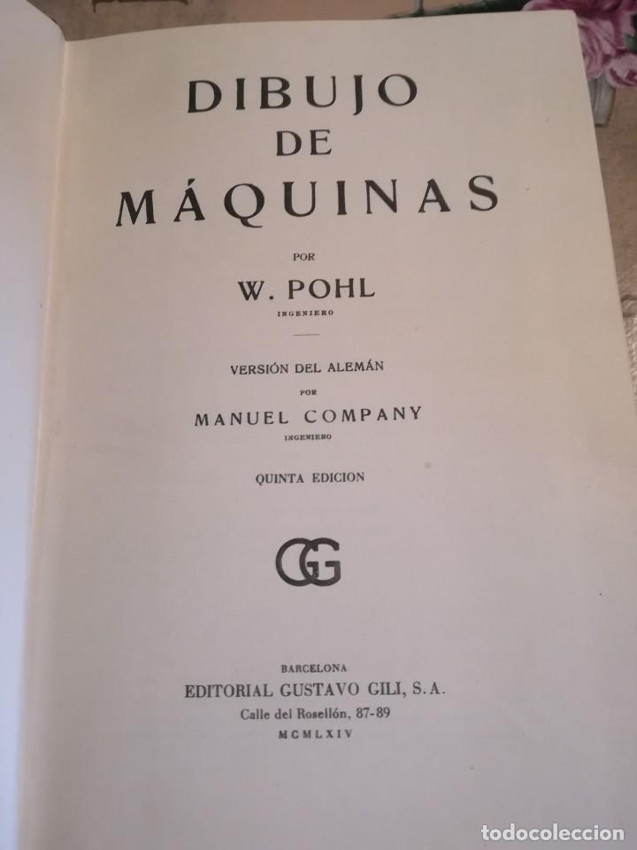 Libros de segunda mano: Dibujo de M&aacute;quinas - W. Pohl - Foto 7