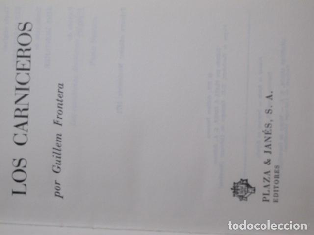 Libros de segunda mano: Los carniceros. Guillem Frontera, 1971 - Foto 2