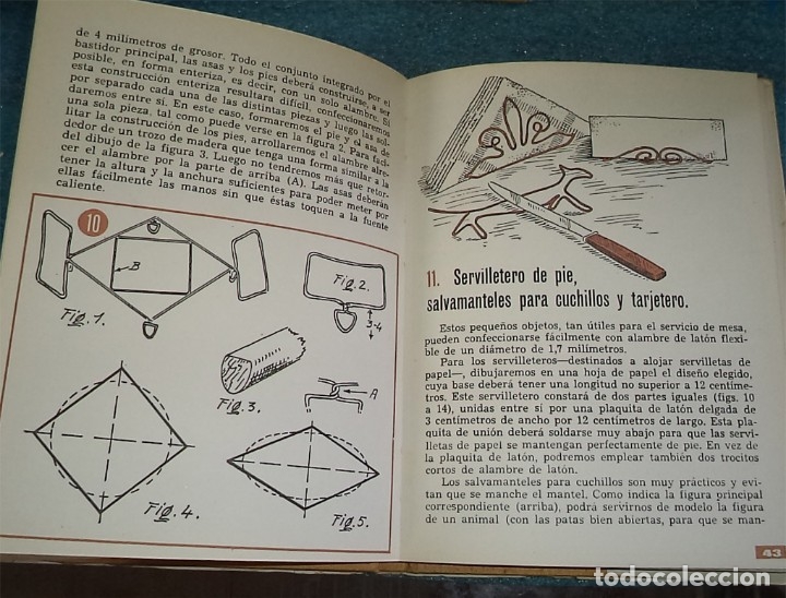 Libros de segunda mano: - &nbsp;CONSTRUYO OBJETOS PRACTICOS DE METAL ENCICLOPEDIA DE LAS AFICIONES. SANTILLANA - Foto 3