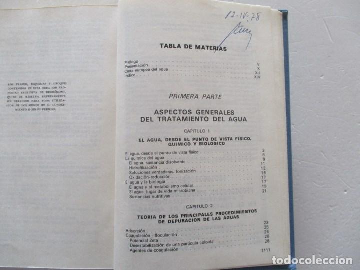 Libros de segunda mano: JACQUES B&Eacute;CHAUX     Manual T&eacute;cnico del Agua.   RM86597 - Foto 2