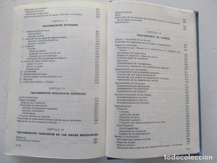 Libros de segunda mano: JACQUES B&Eacute;CHAUX     Manual T&eacute;cnico del Agua.   RM86597 - Foto 5
