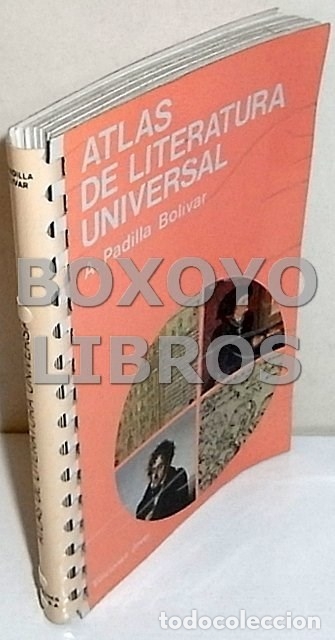 Libros de segunda mano: PADILLA BOL&Iacute;VAR, A. Atlas de literatura universal