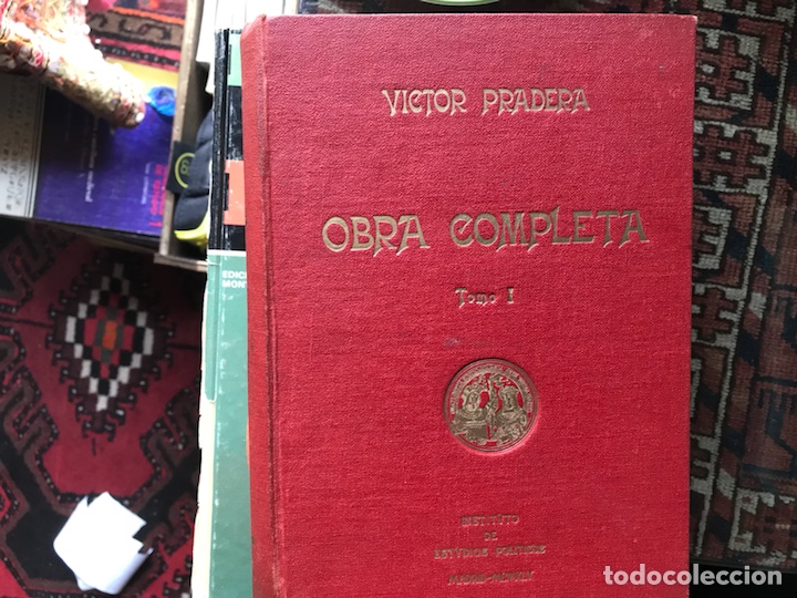 Libros de segunda mano: V&iacute;ctor Pradera. Obra completa. Tomo I - Foto 1