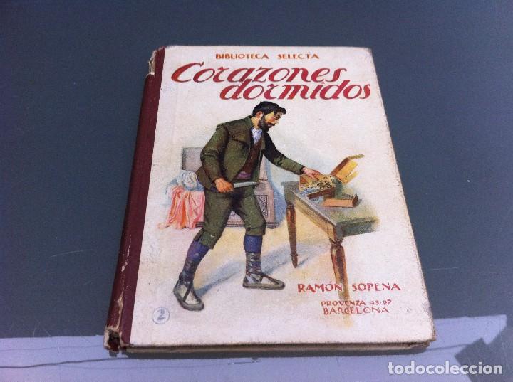 Libros de segunda mano: BIBLIOTECA SELECTA (CORAZONES DORMIDOS) Ed. RAM&Oacute;N SOPENA, 1943. - Foto 1