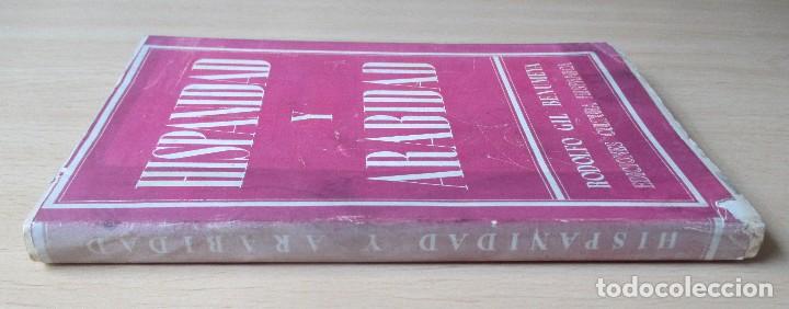 Libros de segunda mano: Hispanidad y arabidad, de Rodolfo Gil Benumeya - Foto 2