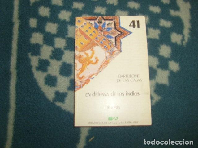 Libros de segunda mano: EN DEFENSA DE LOS INDIOS . BARTOLOME DE LAS CASAS - Foto 1