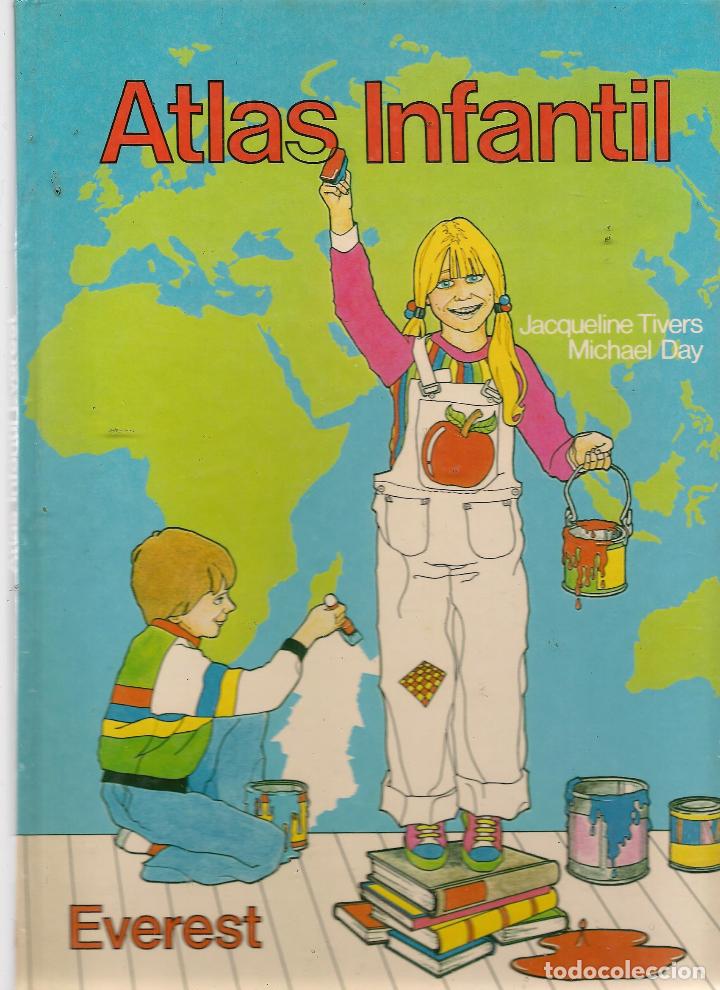 Libros de segunda mano: ATLAS INFANTIL. EVEREST.  (ST/BL105) - Foto 1