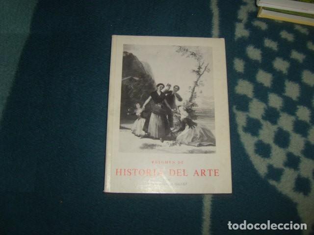 Libros de segunda mano: RESUMEN DE HISTORIA DEL ARTE , DIEGO ANGULO - Foto 1